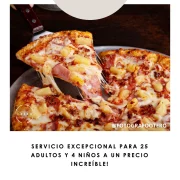 Sabrosas pizzas a la parrilla para tu evento en Lomas de Solymar