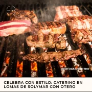 Catering para eventos con pizzas a la parrilla en Solymar