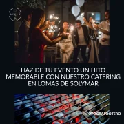 Servicio de catering con pizzas a la parrilla