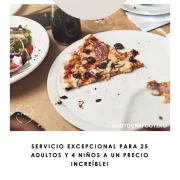 El mejor catering con pizzas a la parrilla en Lomas de Solymar